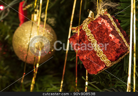 To use this stock image in your creative project, please select the size you need over to the right and click the "Add to Cart" button.
Your downloaded image will come with the Cutcaster watermark removed so don’t worry about the watermark you see on this page. Christmas decorations stock photo, Various Christmas tree decorations by Alfredo Steccanella