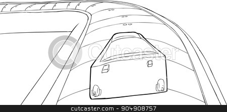 To use this stock image in your creative project, please select the size you need over to the right and click the "Add to Cart" button.
Your downloaded image will come with the Cutcaster watermark removed so don’t worry about the watermark you see on this page. Suitcase on Isolated Carousel stock vector clipart, Single suitcase laying on baggage claim carousel by Eric Basir