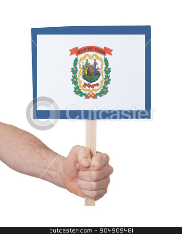To use this stock image in your creative project, please select the size you need over to the right and click the "Add to Cart" button.
Your downloaded image will come with the Cutcaster watermark removed so don’t worry about the watermark you see on this page. Hand holding small card - Flag of West Virginia stock photo, Hand holding small card, isolated on white - Flag of West Virginia by michaklootwijk
