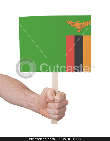 To use this stock image in your creative project, please select the size you need over to the right and click the "Add to Cart" button.
Your downloaded image will come with the Cutcaster watermark removed so don’t worry about the watermark you see on this page. Hand holding small card - Flag of Zambia stock photo, Hand holding small card, isolated on white - Flag of Zambia by michaklootwijk