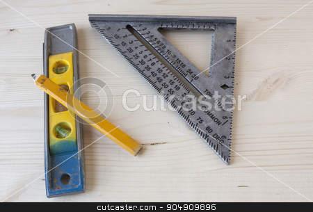 To use this stock image in your creative project, please select the size you need over to the right and click the "Add to Cart" button.
Your downloaded image will come with the Cutcaster watermark removed so don’t worry about the watermark you see on this page. Measuring Tools stock photo, Hand tools used to take measurements in carpentry. by AntoniaLorenzo