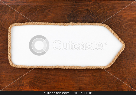 To use this stock image in your creative project, please select the size you need over to the right and click the "Add to Cart" button.
Your downloaded image will come with the Cutcaster watermark removed so don’t worry about the watermark you see on this page. Pointer made of rope with a white background on the wood stock photo, Pointer made of rope with a white background on the wood, with place for your text by alekleks