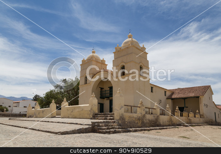 To use this stock image in your creative project, please select the size you need over to the right and click the "Add to Cart" button.
Your downloaded image will come with the Cutcaster watermark removed so don’t worry about the watermark you see on this page. Molinos church on route 40 stock photo, Photograph of the church in the small town Molinos on route 40 in the Northwest of Argentina. by Oliver Foerstner