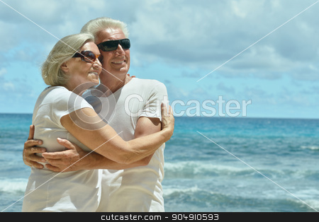 To use this stock image in your creative project, please select the size you need over to the right and click the "Add to Cart" button.
Your downloaded image will come with the Cutcaster watermark removed so don’t worry about the watermark you see on this page. Senior couple at sea stock photo, Happy cute senior couple in sunglasses at sea by Ruslan Huzau