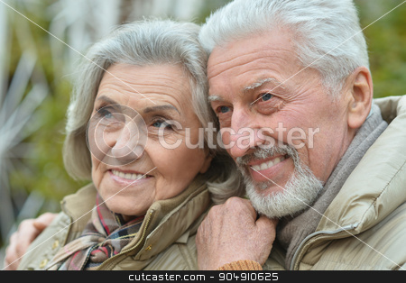 To use this stock image in your creative project, please select the size you need over to the right and click the "Add to Cart" button.
Your downloaded image will come with the Cutcaster watermark removed so don’t worry about the watermark you see on this page. Mature couple walking stock photo, Portrait of a happy nice mature couple walking by Ruslan Huzau