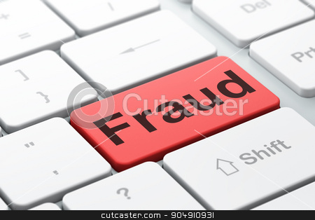 To use this stock image in your creative project, please select the size you need over to the right and click the "Add to Cart" button.
Your downloaded image will come with the Cutcaster watermark removed so don’t worry about the watermark you see on this page. Protection concept: Fraud on computer keyboard background stock photo, Protection concept: computer keyboard with word Fraud, selected focus on enter button background, 3d render by mkabakov