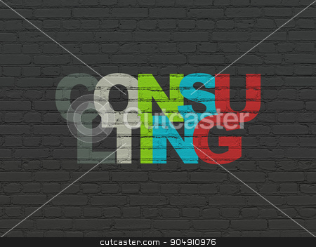 To use this stock image in your creative project, please select the size you need over to the right and click the "Add to Cart" button.
Your downloaded image will come with the Cutcaster watermark removed so don’t worry about the watermark you see on this page. Business concept: Consulting on wall background stock photo, Business concept: Painted multicolor text Consulting on Black Brick wall background by mkabakov