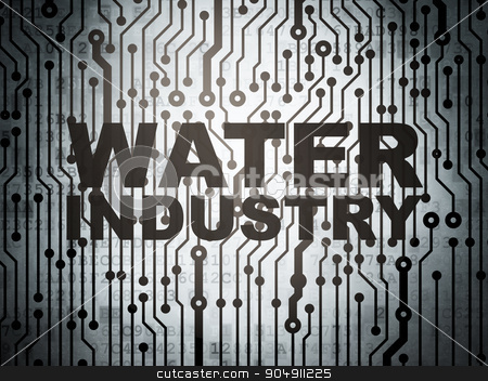 To use this stock image in your creative project, please select the size you need over to the right and click the "Add to Cart" button.
Your downloaded image will come with the Cutcaster watermark removed so don’t worry about the watermark you see on this page. Industry concept: circuit board with Water Industry stock photo, Industry concept: circuit board with word Water Industry, 3d render by mkabakov
