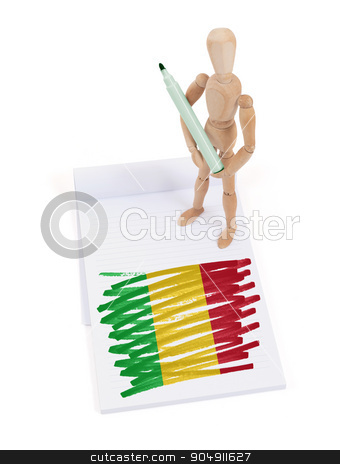 To use this stock image in your creative project, please select the size you need over to the right and click the "Add to Cart" button.
Your downloaded image will come with the Cutcaster watermark removed so don’t worry about the watermark you see on this page. Wooden mannequin made a drawing - Mali stock photo, Wooden mannequin made a drawing of a flag - Mali by michaklootwijk