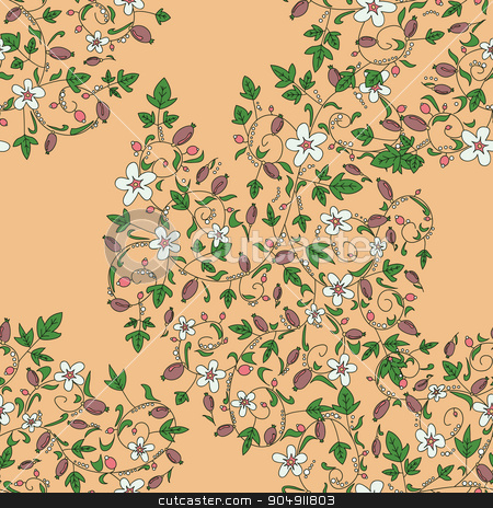 To use this stock image in your creative project, please select the size you need over to the right and click the "Add to Cart" button.
Your downloaded image will come with the Cutcaster watermark removed so don’t worry about the watermark you see on this page. barberry pattern. seamless floral texture with berries stock vector clipart, barberry pattern. seamless floral texture with berries by LittleCuckoo
