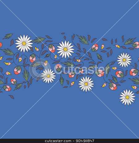 To use this stock image in your creative project, please select the size you need over to the right and click the "Add to Cart" button.
Your downloaded image will come with the Cutcaster watermark removed so don’t worry about the watermark you see on this page. sunflower flower seamless background stock vector clipart, sunflower flower seamless background by LittleCuckoo