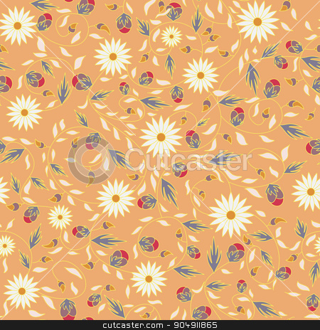 To use this stock image in your creative project, please select the size you need over to the right and click the "Add to Cart" button.
Your downloaded image will come with the Cutcaster watermark removed so don’t worry about the watermark you see on this page. sunflower flower seamless background stock vector clipart, sunflower flower seamless background by LittleCuckoo