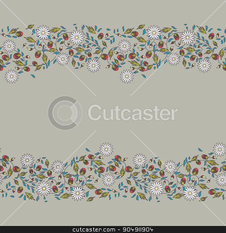 To use this stock image in your creative project, please select the size you need over to the right and click the "Add to Cart" button.
Your downloaded image will come with the Cutcaster watermark removed so don’t worry about the watermark you see on this page. sunflower flower seamless background stock vector clipart, sunflower flower seamless background by LittleCuckoo