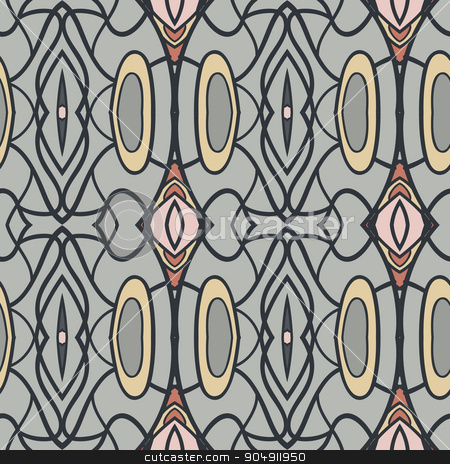 To use this stock image in your creative project, please select the size you need over to the right and click the "Add to Cart" button.
Your downloaded image will come with the Cutcaster watermark removed so don’t worry about the watermark you see on this page. Abstract ornament pattern. kaleidoscope effect. stock vector clipart, Abstract seamless ornament pattern. the kaleidoscope effect. Ethnic damask motif. Vintage style pattern. Vector illustration by LittleCuckoo
