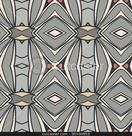 To use this stock image in your creative project, please select the size you need over to the right and click the "Add to Cart" button.
Your downloaded image will come with the Cutcaster watermark removed so don’t worry about the watermark you see on this page. Abstract ornament pattern. kaleidoscope effect. stock vector clipart, Abstract seamless ornament pattern. the kaleidoscope effect. Ethnic damask motif. Vintage style pattern. Vector illustration by LittleCuckoo