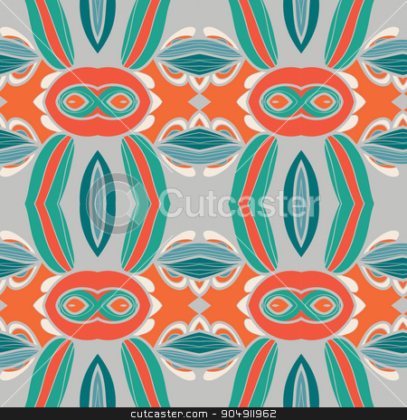 To use this stock image in your creative project, please select the size you need over to the right and click the "Add to Cart" button.
Your downloaded image will come with the Cutcaster watermark removed so don’t worry about the watermark you see on this page. Abstract ornament pattern. kaleidoscope effect. stock vector clipart, Abstract seamless ornament pattern. the kaleidoscope effect. Ethnic damask motif. Vintage style pattern. Vector illustration by LittleCuckoo