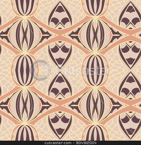 To use this stock image in your creative project, please select the size you need over to the right and click the "Add to Cart" button.
Your downloaded image will come with the Cutcaster watermark removed so don’t worry about the watermark you see on this page. Abstract ornament pattern. kaleidoscope effect. stock vector clipart, Abstract seamless ornament pattern. the kaleidoscope effect. Ethnic damask motif. Vintage style pattern. Vector illustration by LittleCuckoo