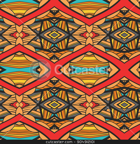 To use this stock image in your creative project, please select the size you need over to the right and click the "Add to Cart" button.
Your downloaded image will come with the Cutcaster watermark removed so don’t worry about the watermark you see on this page. Abstract ornament pattern. kaleidoscope effect. stock vector clipart, Abstract seamless ornament pattern. the kaleidoscope effect. Ethnic damask motif. Vintage style pattern. Vector illustration by LittleCuckoo
