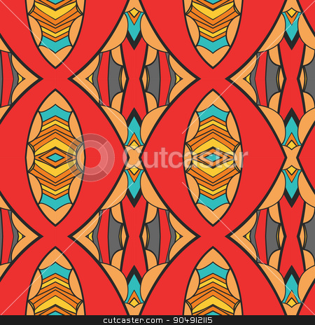 To use this stock image in your creative project, please select the size you need over to the right and click the "Add to Cart" button.
Your downloaded image will come with the Cutcaster watermark removed so don’t worry about the watermark you see on this page. Abstract ornament pattern. kaleidoscope effect. stock vector clipart, Abstract seamless ornament pattern. the kaleidoscope effect. Ethnic damask motif. Vintage style pattern. Vector illustration by LittleCuckoo