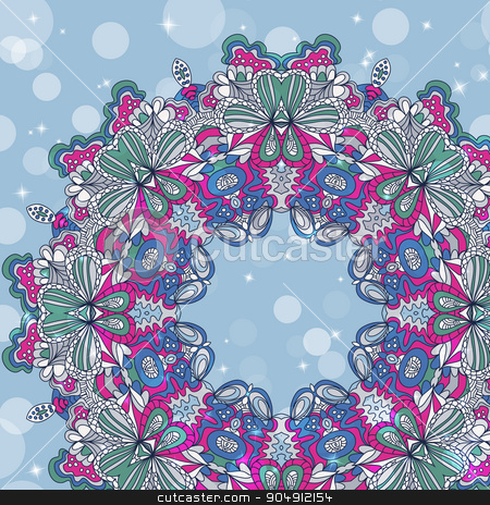To use this stock image in your creative project, please select the size you need over to the right and click the "Add to Cart" button.
Your downloaded image will come with the Cutcaster watermark removed so don’t worry about the watermark you see on this page. Mandala ornament Geometric circle element stock vector clipart, Mandala ornament Geometric circle element by LittleCuckoo
