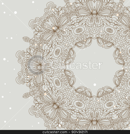 To use this stock image in your creative project, please select the size you need over to the right and click the "Add to Cart" button.
Your downloaded image will come with the Cutcaster watermark removed so don’t worry about the watermark you see on this page. Mandala ornament Geometric circle element stock vector clipart, Mandala ornament Geometric circle element by LittleCuckoo