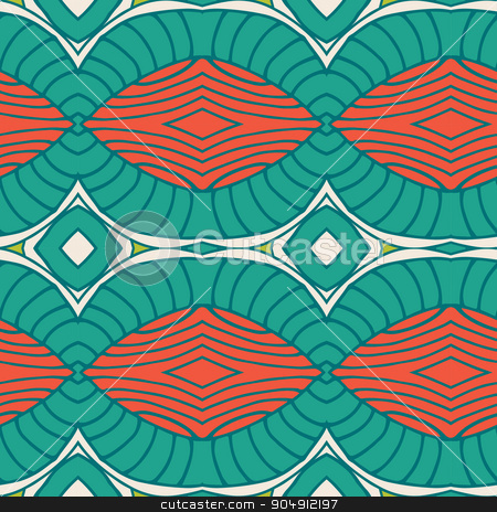 To use this stock image in your creative project, please select the size you need over to the right and click the "Add to Cart" button.
Your downloaded image will come with the Cutcaster watermark removed so don’t worry about the watermark you see on this page. Abstract ornament pattern. kaleidoscope effect. stock vector clipart, Abstract seamless ornament pattern. the kaleidoscope effect. Ethnic damask motif. Vintage style pattern. Vector illustration by LittleCuckoo