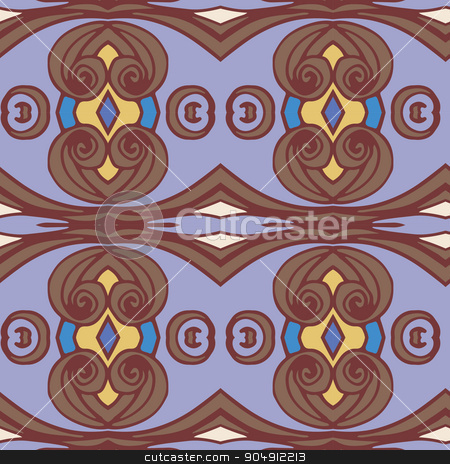 To use this stock image in your creative project, please select the size you need over to the right and click the "Add to Cart" button.
Your downloaded image will come with the Cutcaster watermark removed so don’t worry about the watermark you see on this page. Abstract ornament pattern. kaleidoscope effect. stock vector clipart, Abstract seamless ornament pattern. the kaleidoscope effect. Ethnic damask motif. Vintage style pattern. Vector illustration by LittleCuckoo