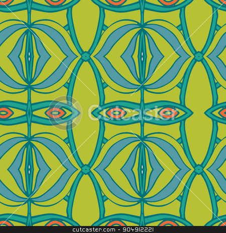 To use this stock image in your creative project, please select the size you need over to the right and click the "Add to Cart" button.
Your downloaded image will come with the Cutcaster watermark removed so don’t worry about the watermark you see on this page. Abstract ornament pattern. kaleidoscope effect. stock vector clipart, Abstract seamless ornament pattern. the kaleidoscope effect. Ethnic damask motif. Vintage style pattern. Vector illustration by LittleCuckoo