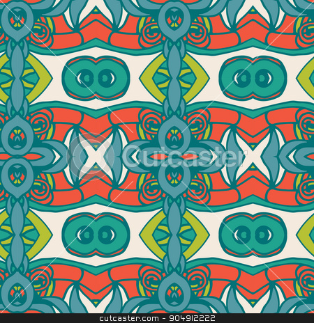To use this stock image in your creative project, please select the size you need over to the right and click the "Add to Cart" button.
Your downloaded image will come with the Cutcaster watermark removed so don’t worry about the watermark you see on this page. Abstract ornament pattern. kaleidoscope effect. stock vector clipart, Abstract seamless ornament pattern. the kaleidoscope effect. Ethnic damask motif. Vintage style pattern. Vector illustration by LittleCuckoo