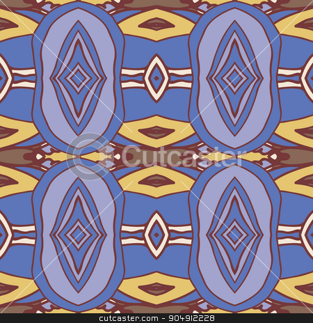 To use this stock image in your creative project, please select the size you need over to the right and click the "Add to Cart" button.
Your downloaded image will come with the Cutcaster watermark removed so don’t worry about the watermark you see on this page. Abstract ornament pattern. kaleidoscope effect. stock vector clipart, Abstract seamless ornament pattern. the kaleidoscope effect. Ethnic damask motif. Vintage style pattern. Vector illustration by LittleCuckoo