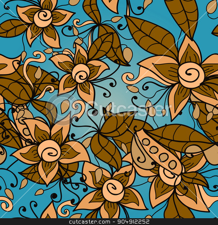 To use this stock image in your creative project, please select the size you need over to the right and click the "Add to Cart" button.
Your downloaded image will come with the Cutcaster watermark removed so don’t worry about the watermark you see on this page. abstract flower pattern. Vector seamless texture stock vector clipart, abstract flower pattern. Vector seamless texture by LittleCuckoo