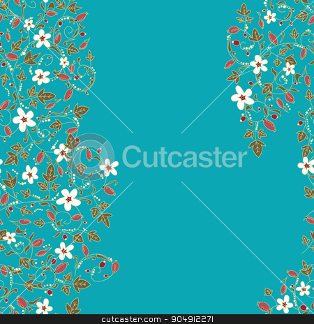 To use this stock image in your creative project, please select the size you need over to the right and click the "Add to Cart" button.
Your downloaded image will come with the Cutcaster watermark removed so don’t worry about the watermark you see on this page. barberry pattern. seamless floral texture with berries stock vector clipart, barberry pattern. seamless floral texture with berries by LittleCuckoo