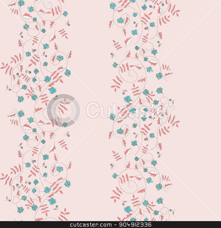 To use this stock image in your creative project, please select the size you need over to the right and click the "Add to Cart" button.
Your downloaded image will come with the Cutcaster watermark removed so don’t worry about the watermark you see on this page. Cornflower pattern. Vector seamless texture stock vector clipart, Cornflower pattern. Vector seamless texture by LittleCuckoo