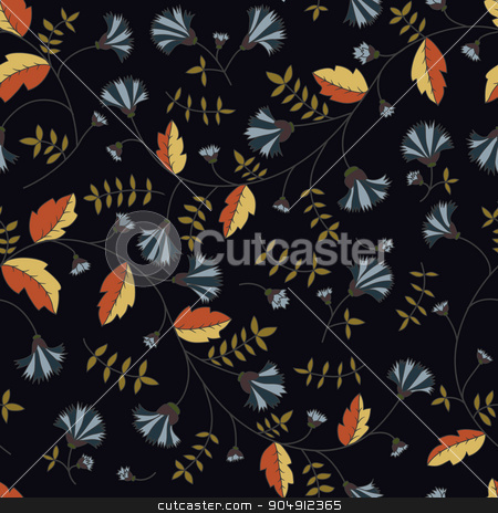 To use this stock image in your creative project, please select the size you need over to the right and click the "Add to Cart" button.
Your downloaded image will come with the Cutcaster watermark removed so don’t worry about the watermark you see on this page. Cornflower pattern. Vector seamless texture stock vector clipart, Cornflower pattern. Vector seamless texture by LittleCuckoo