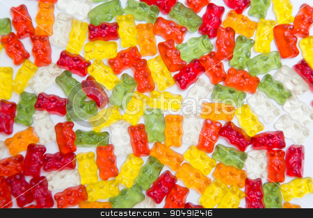 To use this stock image in your creative project, please select the size you need over to the right and click the "Add to Cart" button.
Your downloaded image will come with the Cutcaster watermark removed so don’t worry about the watermark you see on this page. Colorful gummy bears stock photo, Colorful eat gummy bears jelly candy background by kkolosov