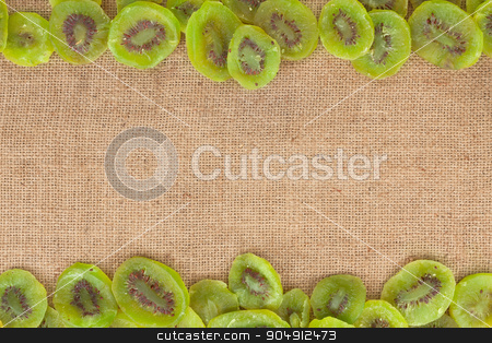 To use this stock image in your creative project, please select the size you need over to the right and click the "Add to Cart" button.
Your downloaded image will come with the Cutcaster watermark removed so don’t worry about the watermark you see on this page. Kiwi are lying on sackcloth stock photo, Kiwi are lying on sackcloth with space for text by alekleks