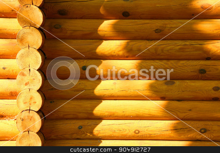 To use this stock image in your creative project, please select the size you need over to the right and click the "Add to Cart" button.
Your downloaded image will come with the Cutcaster watermark removed so don’t worry about the watermark you see on this page. Wooden wall stock photo, Wooden wall from logs of a modern Ukrainian house by Mykola Komarovskyy