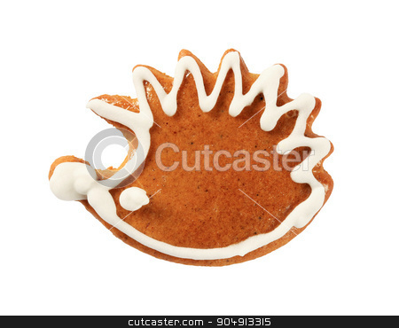 To use this stock image in your creative project, please select the size you need over to the right and click the "Add to Cart" button.
Your downloaded image will come with the Cutcaster watermark removed so don’t worry about the watermark you see on this page. Gingerbread cookie stock photo, Gingerbread cookie in the shape of hedgehog by Digifoodstock