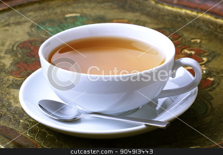 To use this stock image in your creative project, please select the size you need over to the right and click the "Add to Cart" button.
Your downloaded image will come with the Cutcaster watermark removed so don’t worry about the watermark you see on this page. Cup of tea stock photo, Cup of tea on an antique tray by Digifoodstock