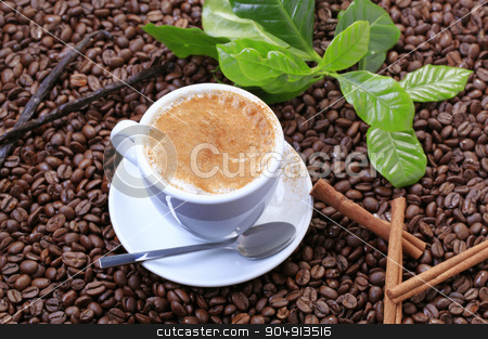 To use this stock image in your creative project, please select the size you need over to the right and click the "Add to Cart" button.
Your downloaded image will come with the Cutcaster watermark removed so don’t worry about the watermark you see on this page. Cup of cappuccino stock photo, Cup of cappuccino with a dusting of cinnamon by Digifoodstock