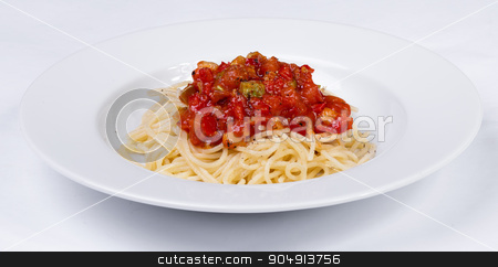 To use this stock image in your creative project, please select the size you need over to the right and click the "Add to Cart" button.
Your downloaded image will come with the Cutcaster watermark removed so don’t worry about the watermark you see on this page. vegetable pasta with meatballs and tomato sauce stock photo, vegetable pasta with meatballs and tomato sauce on a white background by ALEKSANDR