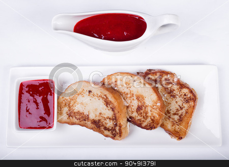 To use this stock image in your creative project, please select the size you need over to the right and click the "Add to Cart" button.
Your downloaded image will come with the Cutcaster watermark removed so don’t worry about the watermark you see on this page. continental breakfast - toast, jam stock photo, continental breakfast - toast, jam on a white background by ALEKSANDR