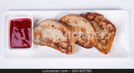 To use this stock image in your creative project, please select the size you need over to the right and click the "Add to Cart" button.
Your downloaded image will come with the Cutcaster watermark removed so don’t worry about the watermark you see on this page. continental breakfast - toast, jam stock photo, continental breakfast - toast, jam on a white background by ALEKSANDR