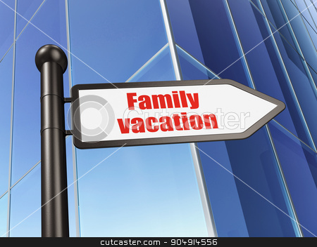 To use this stock image in your creative project, please select the size you need over to the right and click the "Add to Cart" button.
Your downloaded image will come with the Cutcaster watermark removed so don’t worry about the watermark you see on this page. Tourism concept: sign Family Vacation on Building background stock photo, Tourism concept: sign Family Vacation on Building background, 3d render by mkabakov