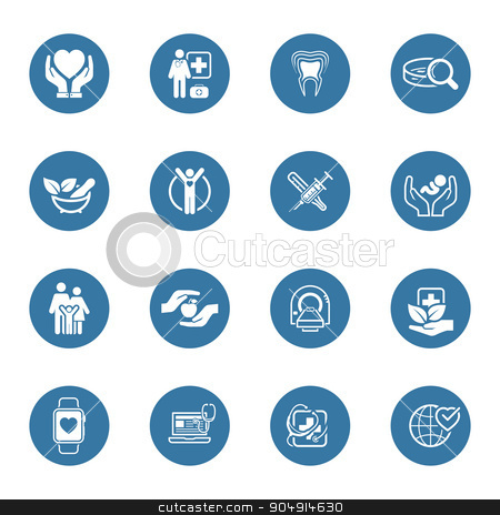 To use this stock image in your creative project, please select the size you need over to the right and click the "Add to Cart" button.
Your downloaded image will come with the Cutcaster watermark removed so don’t worry about the watermark you see on this page. Medical and Health Care Icons Set. Flat Design. stock vector clipart, Medical and Health Care Icons Set. Flat Design. Isolated Illustration. by Vadym Nechyporenko