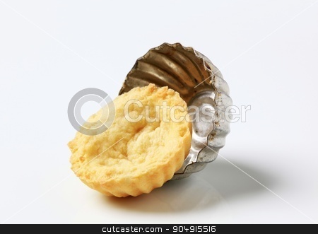 To use this stock image in your creative project, please select the size you need over to the right and click the "Add to Cart" button.
Your downloaded image will come with the Cutcaster watermark removed so don’t worry about the watermark you see on this page. Tart shell and baking mold stock photo, Shortcrust pastry and baking mold by Digifoodstock