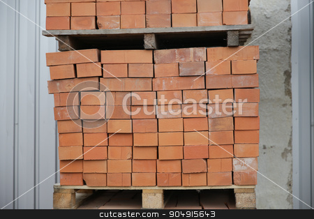To use this stock image in your creative project, please select the size you need over to the right and click the "Add to Cart" button.
Your downloaded image will come with the Cutcaster watermark removed so don’t worry about the watermark you see on this page. brown bricks batch on wooden storage tray stock photo, brickwork, construction and building material concept - brown bricks batch on wooden storage tray by Syda Productions