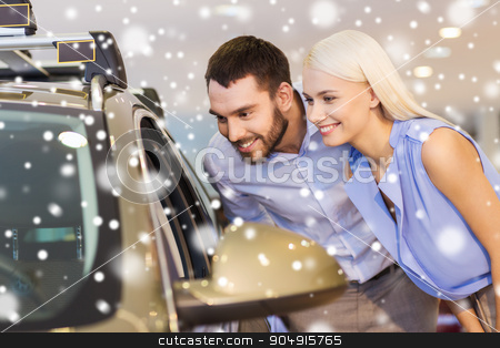 To use this stock image in your creative project, please select the size you need over to the right and click the "Add to Cart" button.
Your downloaded image will come with the Cutcaster watermark removed so don’t worry about the watermark you see on this page. happy couple buying car in auto show or salon stock photo, auto business, car sale, consumerism and people concept - happy couple buying car in auto show or salon over snow effect by Syda Productions