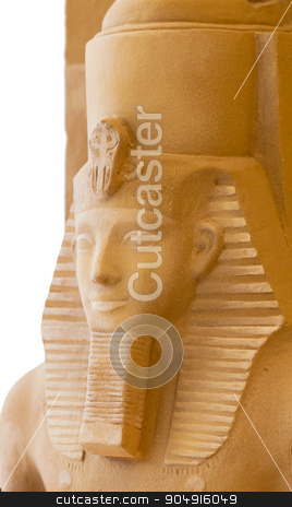 To use this stock image in your creative project, please select the size you need over to the right and click the "Add to Cart" button.
Your downloaded image will come with the Cutcaster watermark removed so don’t worry about the watermark you see on this page. sculpture Egyptian pharaoh stock photo, sculpture Egyptian pharaoh made of sandstone closeup by MegaArt
