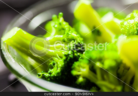 To use this stock image in your creative project, please select the size you need over to the right and click the "Add to Cart" button.
Your downloaded image will come with the Cutcaster watermark removed so don’t worry about the watermark you see on this page. Hot boiled broccoli close-up stock photo, Hot boiled broccoli close-up in glass bowl by MegaArt